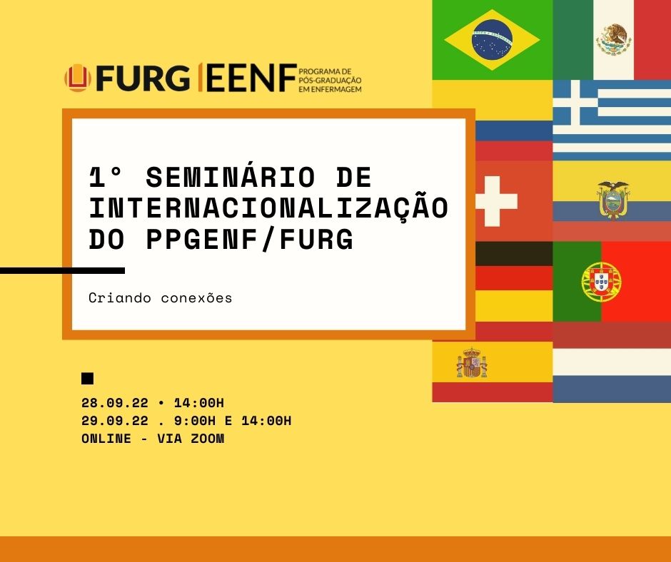 banner promocional do seminário da enfermagem