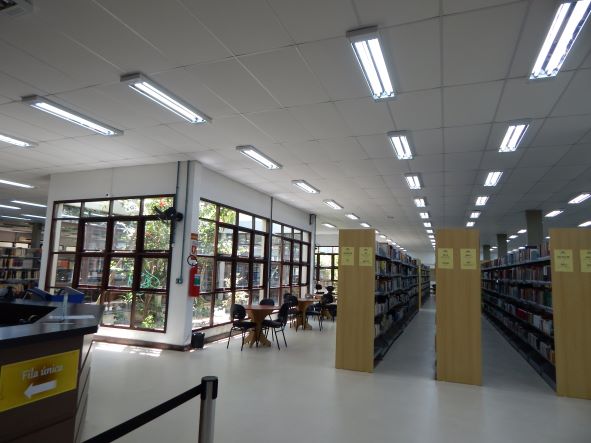 Interior da Biblioteca