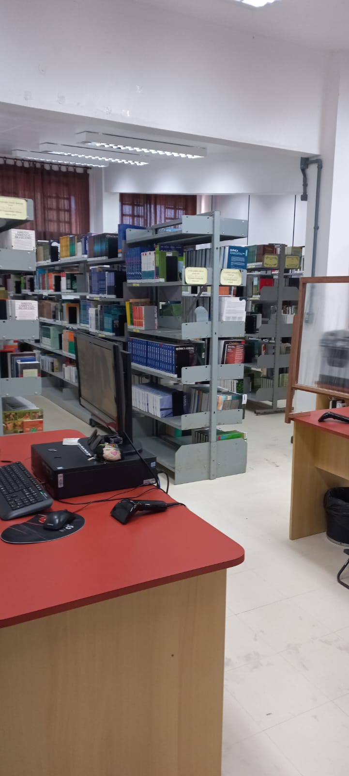 Novo layout Biblioteca São Lourenço do Sul