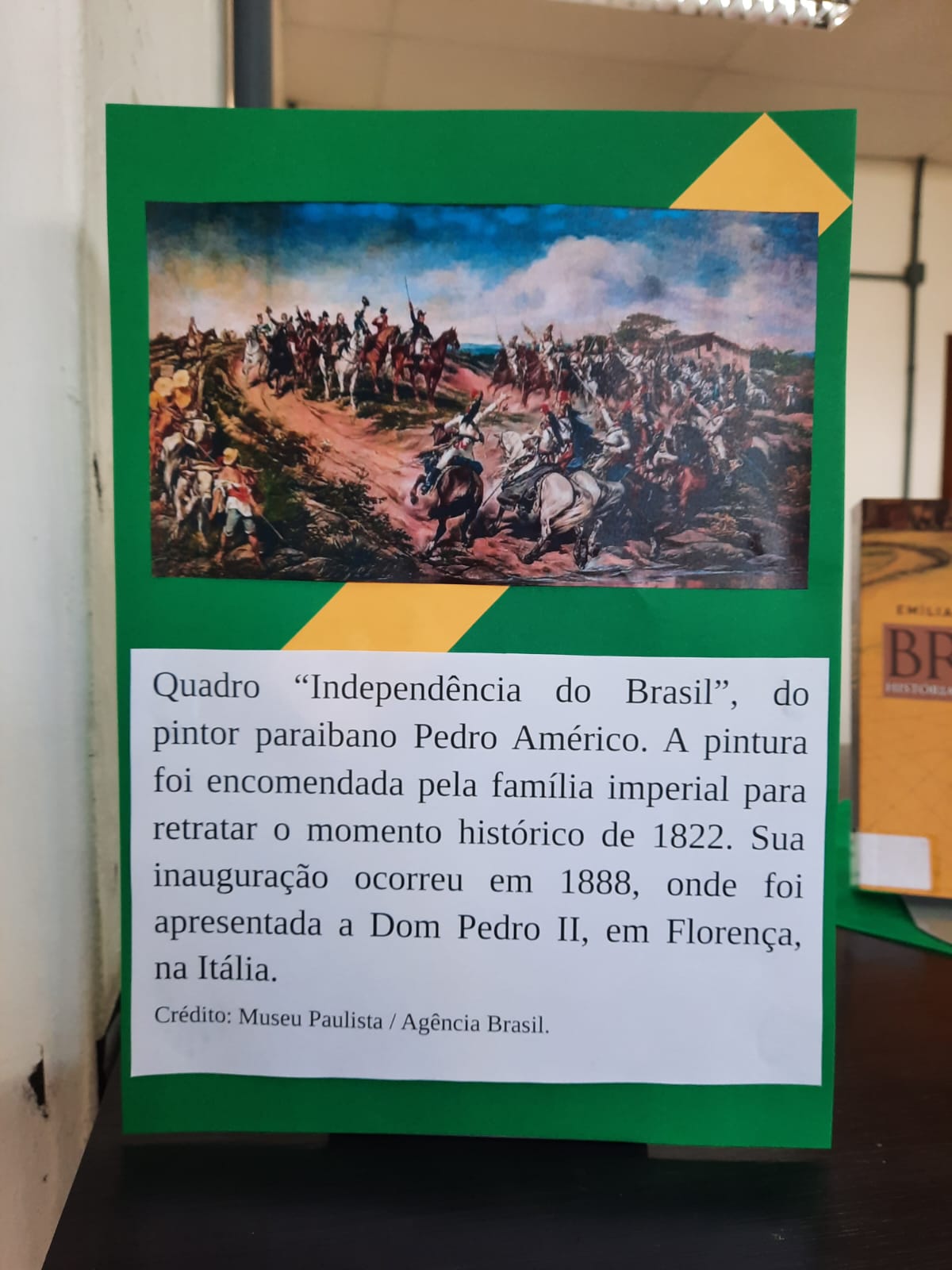 Exposição Independência do Brasil - Biblioteca Central