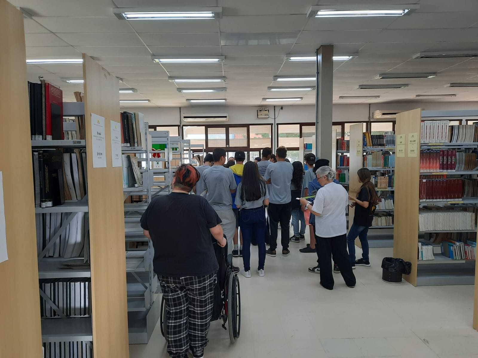 Visita guiada à Biblioteca Central - Projeto Semana Aberta: Seja FURG