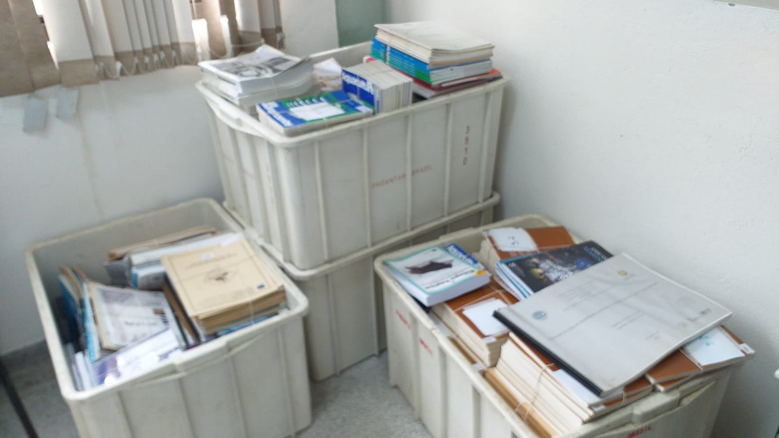 Acervo da Biblioteca Setorial da Pós-Graduação em Oceanografia